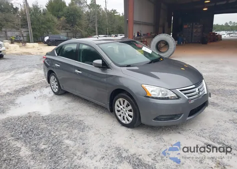 2015 Nissan Sentra S from USA, damaged, VIN 3N1AB7AP3FY280050